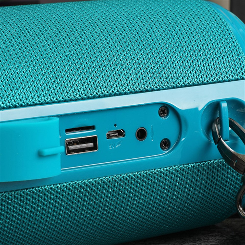 T&G TG537 RGB Light Bluetooth-compatible Speaker High Power Waterproof Portable Computer Subwoofer Speaker Support FM TF Card