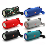 T&G TG537 RGB Light Bluetooth-compatible Speaker High Power Waterproof Portable Computer Subwoofer Speaker Support FM TF Card