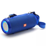T&G TG537 RGB Light Bluetooth-compatible Speaker High Power Waterproof Portable Computer Subwoofer Speaker Support FM TF Card