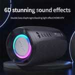 ZEALOT S61 Portable Wireless Speaker Outdoor Bluetooth-compatible Calling Stereo Music Subwoofer
