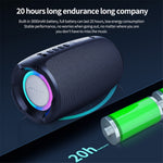 ZEALOT S61 Portable Wireless Speaker Outdoor Bluetooth-compatible Calling Stereo Music Subwoofer