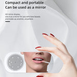 Z7 Portable Wireless Speaker Digital Bluetooth-compatible 5.0 Sound Amplifier Multifunction Mirror Alarm Clock with FM Radio Music