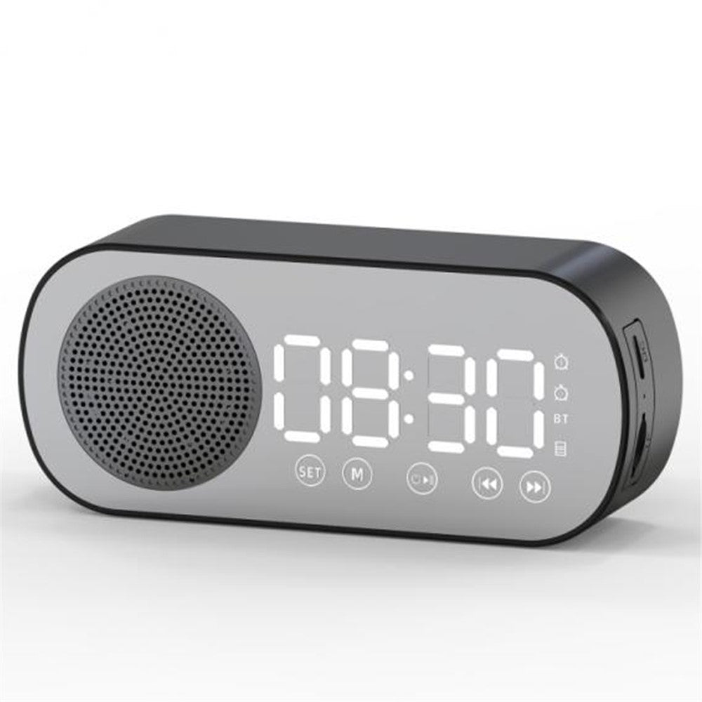 Z7 Portable Wireless Speaker Digital Bluetooth-compatible 5.0 Sound Amplifier Multifunction Mirror Alarm Clock with FM Radio Music