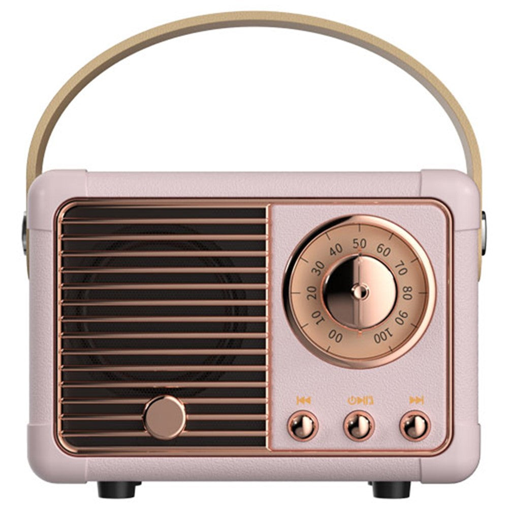 HM11 2nd Gen Retro Bluetooth-compatible Speaker Portable Wireless Speaker Support U-disk TF Card AUX
