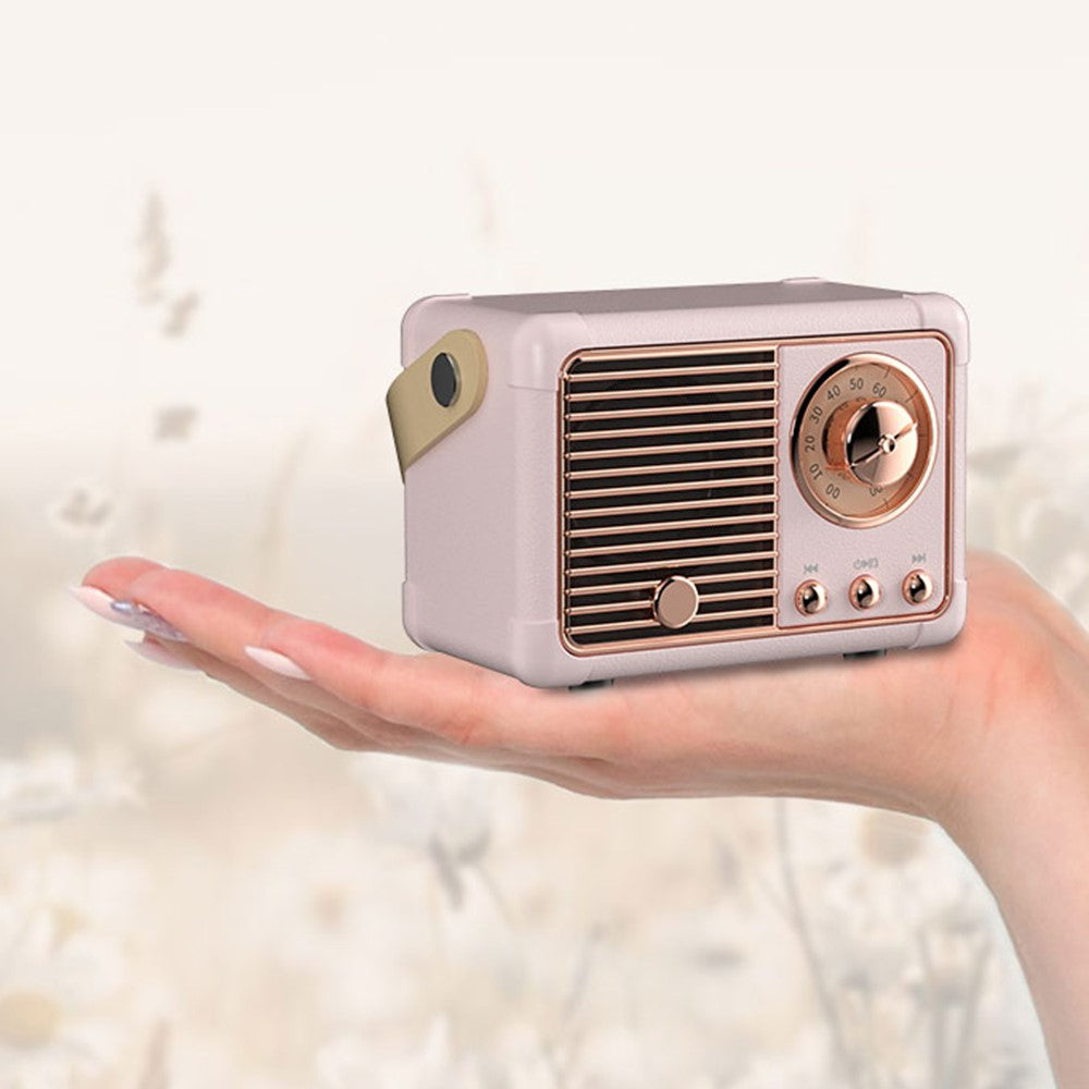 HM11 2nd Gen Retro Bluetooth-compatible Speaker Portable Wireless Speaker Support U-disk TF Card AUX