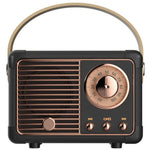HM11 2nd Gen Retro Bluetooth-compatible Speaker Portable Wireless Speaker Support U-disk TF Card AUX