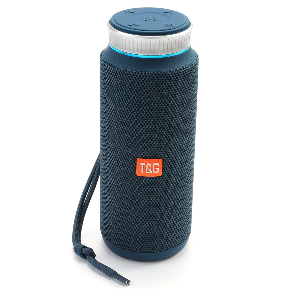T&G TG326 Outdoor Bluetooth-compatible Speaker Portable Wireless Radio Speaker Sound Amp with Rotary Button Volume Control Support TF/U Disk (CE)