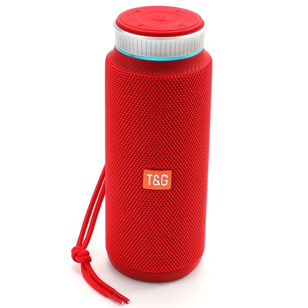 T&G TG326 Outdoor Bluetooth-compatible Speaker Portable Wireless Radio Speaker Sound Amp with Rotary Button Volume Control Support TF/U Disk (CE)