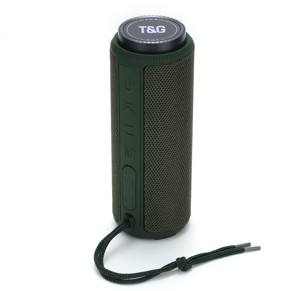 T&G TG332 Transportabel Højttaler Vandtæt Kraftig FM Højttalerboks Plug and Play TF-kort (CE)