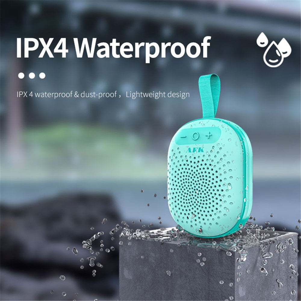 AFK BT513 Bluetooth-compatible Wireless Speaker Waterproof RGB LED Light Stereo Sound Supports 32G TF Card Playback CE Certificated