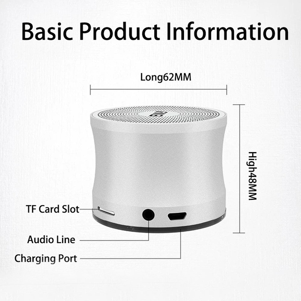 EWA A109 Pro Bluetooth-compatible 5.0 Portable TWS Speaker MP3 Music Player Subwoofer (with CE Certificate)