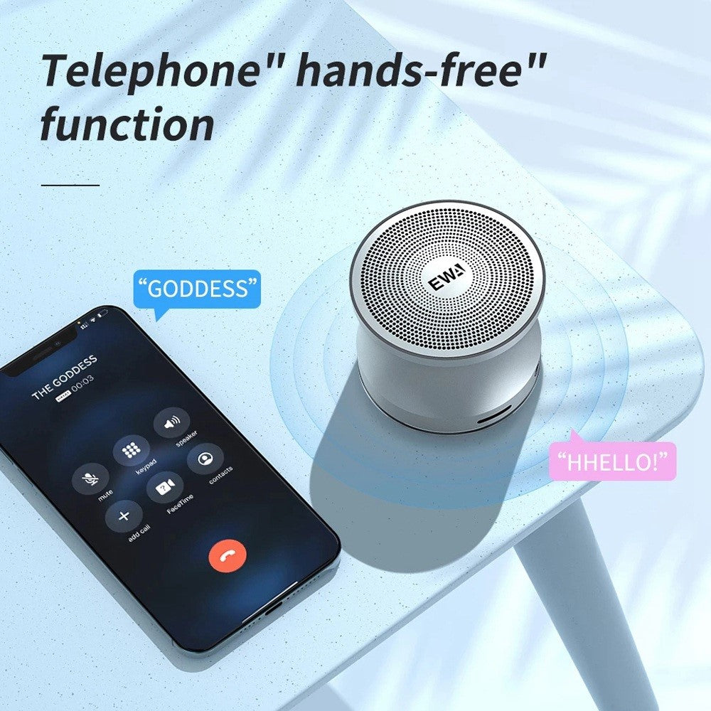 EWA A109 Pro Bluetooth-compatible 5.0 Portable TWS Speaker MP3 Music Player Subwoofer (with CE Certificate)