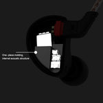 KZ AS10 5BA Drive Unit In Ear Earphone 5 Balanced Armature HiFi Hybrid Wired Earbuds 3.5mm without Microphone (Standard Version)