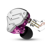 KZ ZSN In-ear-hovedtelefoner Hi-Fi 1 dynamisk 1 afbalanceret armaturdriver KZ Hovedtelefoner uden mikrofon (standardudgave)