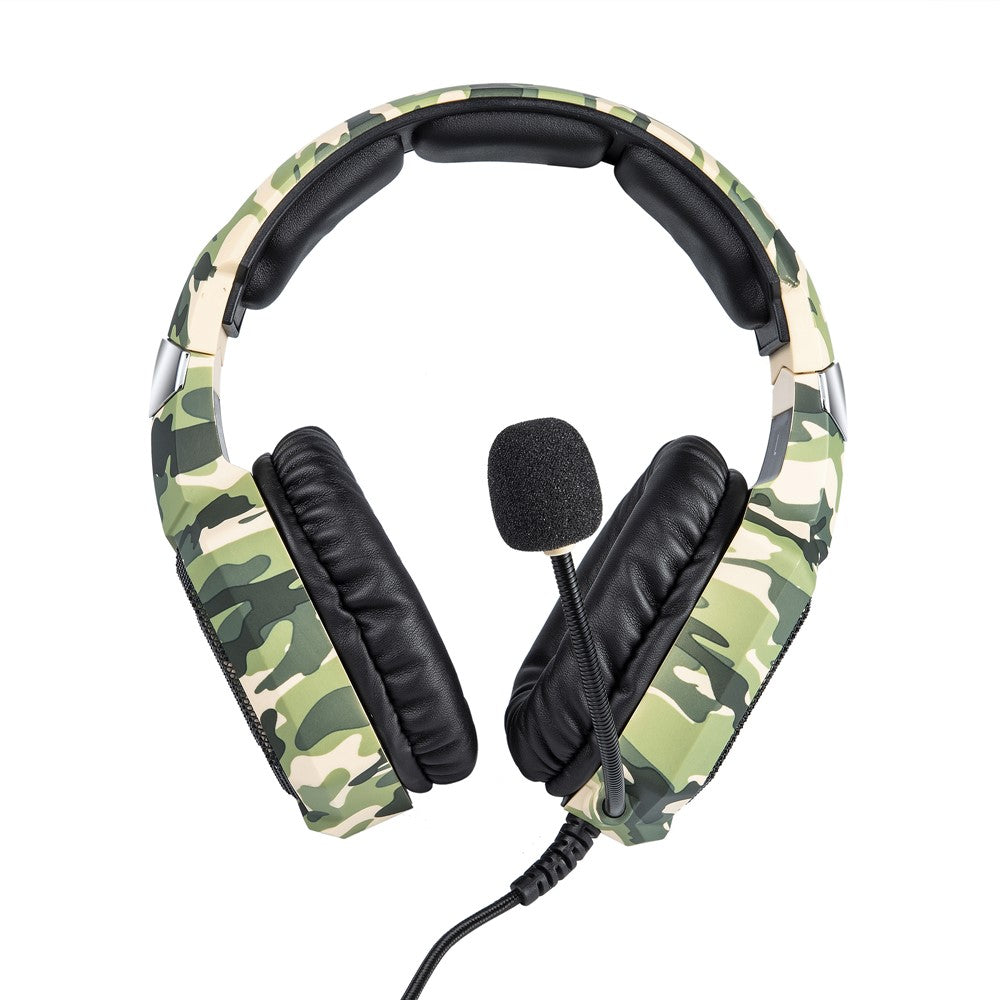 ONIKUMA K8 Camouflage Omnidirektionel MIC USB Gaming Headset Kabelbaseret Hovedtelefon