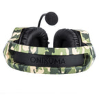ONIKUMA K8 Camouflage Omnidirektionel MIC USB Gaming Headset Kabelbaseret Hovedtelefon