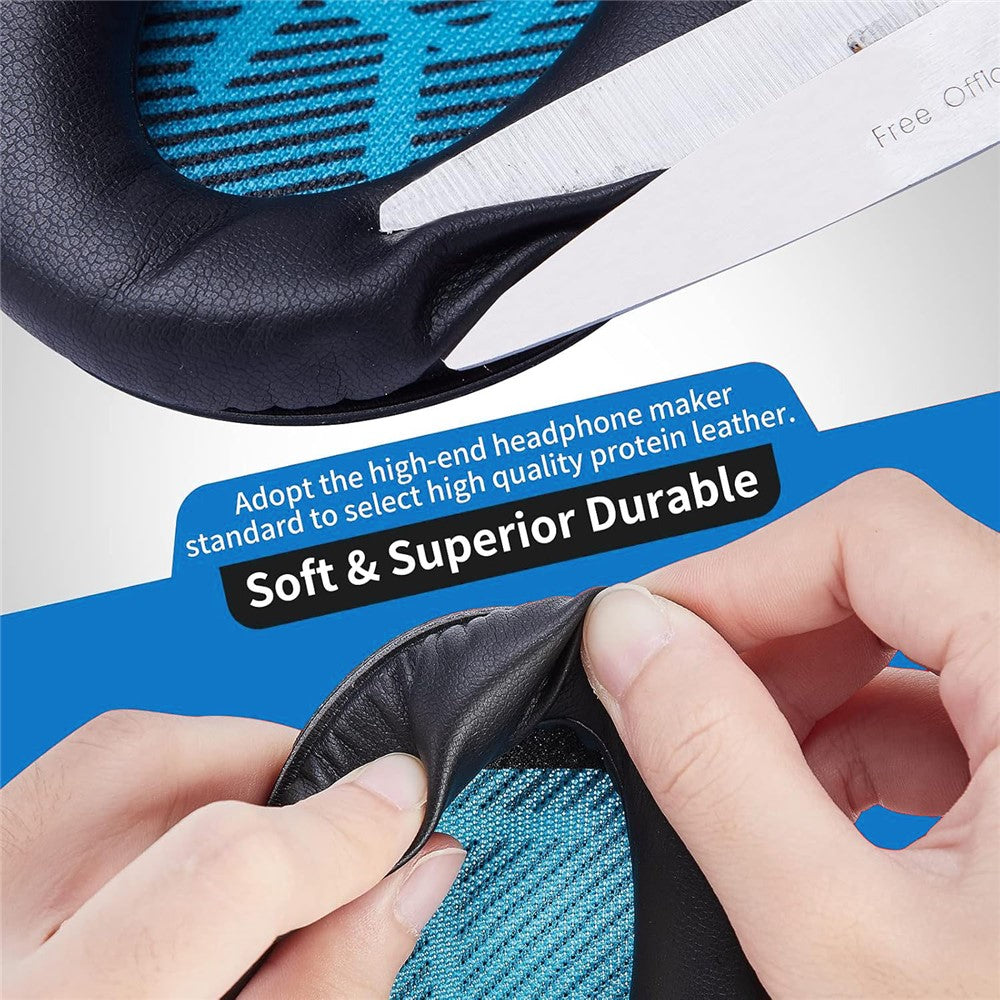 JZF-63 Earpads Replacement for Bose QuietComfort 35 / QuietComfort 25 / QuietComfort Wireless Headphones Ear Cushions with Memory Foam