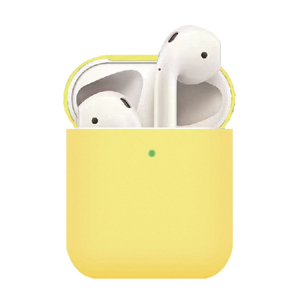 Matte Texture Silicone AirPods Case for Apple AirPods with Wireless Charging Case (2019) / AirPods with Charging Case (2019) (2016)