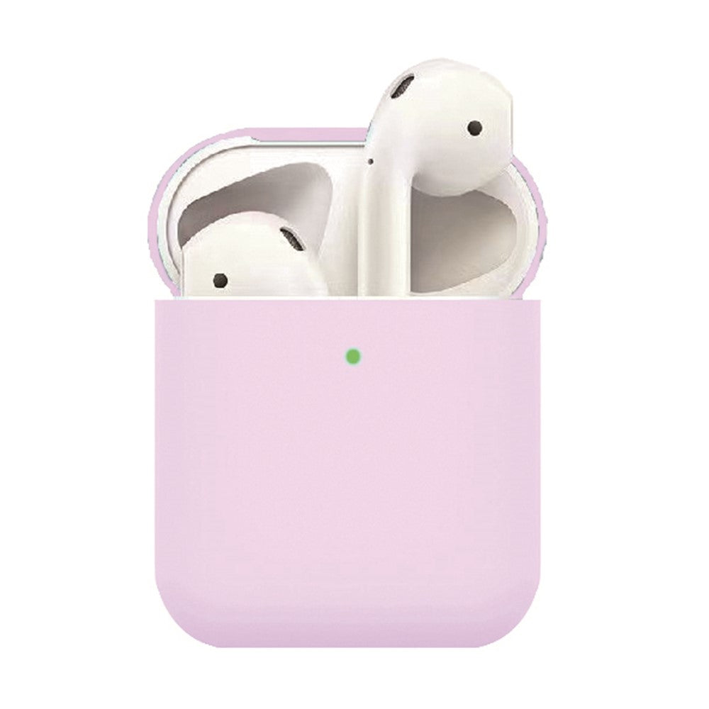 Matte Texture Silicone AirPods Case for Apple AirPods with Wireless Charging Case (2019) / AirPods with Charging Case (2019) (2016)