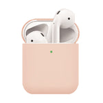 Matte Texture Silicone AirPods Case for Apple AirPods with Wireless Charging Case (2019) / AirPods with Charging Case (2019) (2016)