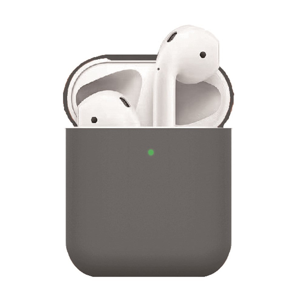 Matte Texture Silicone AirPods Case for Apple AirPods with Wireless Charging Case (2019) / AirPods with Charging Case (2019) (2016)