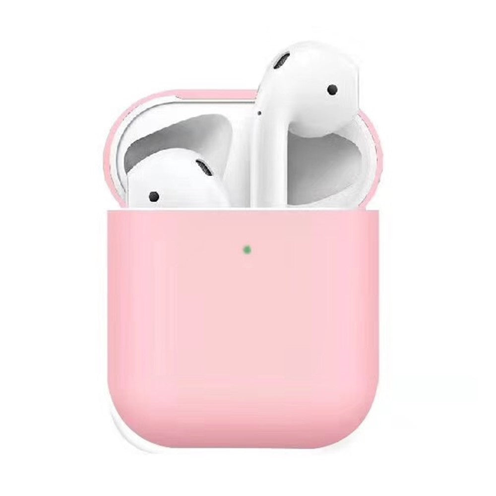 Matte Texture Silicone AirPods Case for Apple AirPods with Wireless Charging Case (2019) / AirPods with Charging Case (2019) (2016)