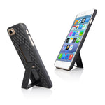 Woven Texture PC + TPU Swivel Belt Clip Holster Case for iPhone 8 Plus / 7 Plus 5.5 inch