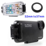 MEIKON IPX8 40m / 130ft Underwater Waterproof Diving Case for iPhone SE (2020) / SE (2022) / 8 / 7 4.7 inch