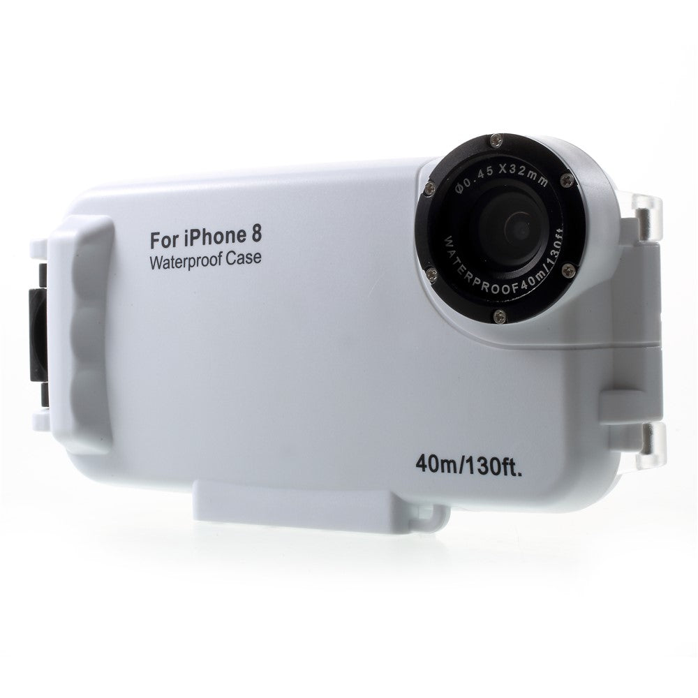 MEIKON IPX8 40m / 130ft Underwater Waterproof Diving Case for iPhone SE (2020) / SE (2022) / 8 / 7 4.7 inch
