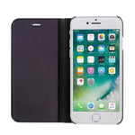 Til iPhone SE (2020) / SE (2022) / 8 / 7 Flip lædercover med stativ Fuld kropsbeskyttende telefonetui