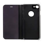 Til iPhone SE (2020) / SE (2022) / 8 / 7 Flip lædercover med stativ Fuld kropsbeskyttende telefonetui