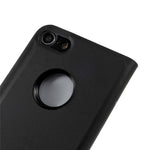 Til iPhone SE (2020) / SE (2022) / 8 / 7 Flip lædercover med stativ Fuld kropsbeskyttende telefonetui