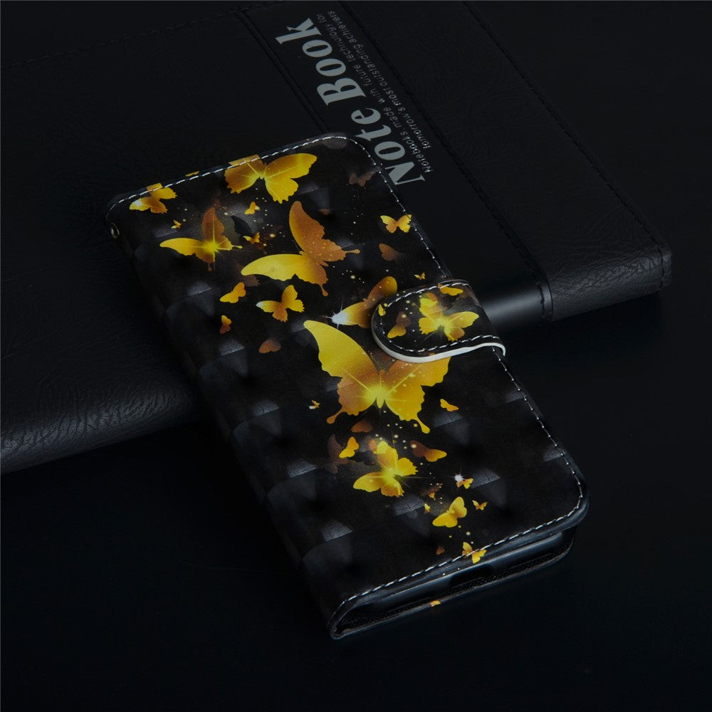 Pattern Printing Wallet Leather Shell with Stand for iPhone 7/8/SE (2022)/SE (2020) 4.7 inch
