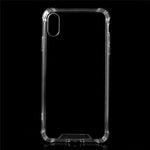 Drop-Proof Clear Acrylic Back + TPU Edge Hybrid Mobile Casing for iPhone XS Max 6.5 inch