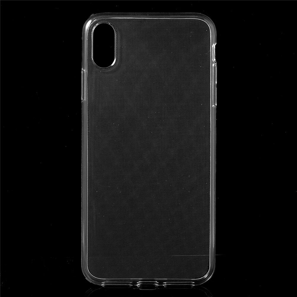 Clear Soft TPU Gel Cover with Non-slip Inner for iPhone XS Max 6.5 inch