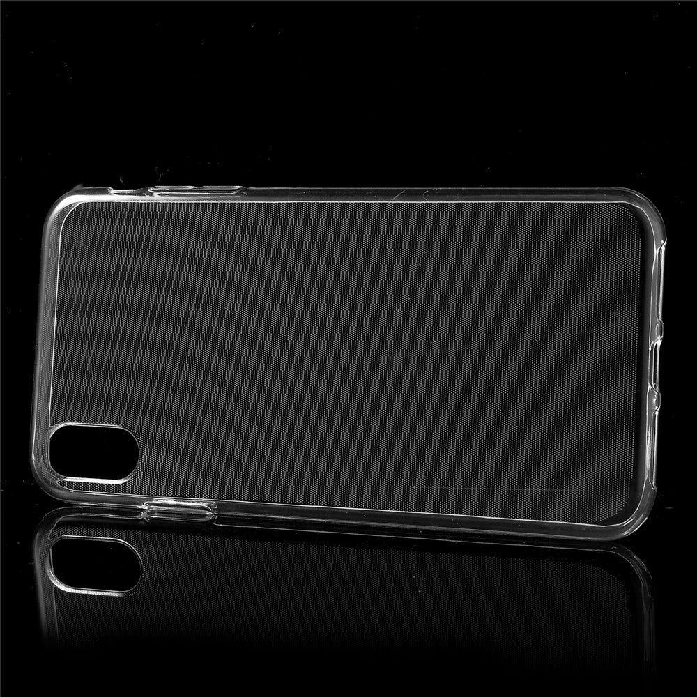 Clear Soft TPU Gel Cover with Non-slip Inner for iPhone XS Max 6.5 inch