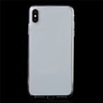 Gennemsigtigt TPU blødt superslankt beskyttende bagcover til iPhone XS Max 6,5 tommer