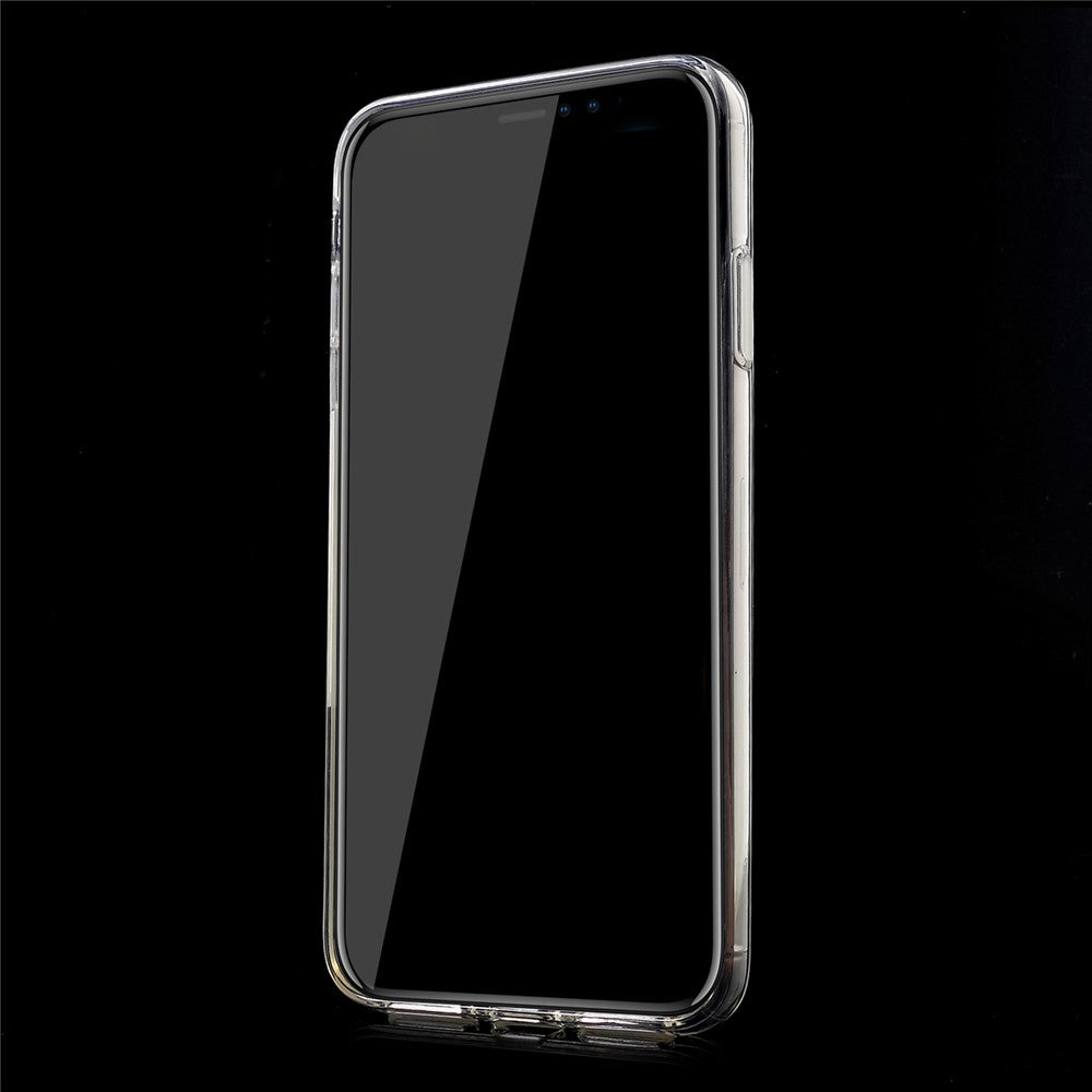 Gennemsigtigt TPU blødt superslankt beskyttende bagcover til iPhone XS Max 6,5 tommer