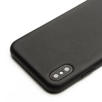 QIALINO Genuine Leather Coated PC Phone Casing for iPhone XS Max 6.5 inch