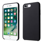 For iPhone 8 Plus / 7 Plus 5.5 inch Solid Silicone Phone Cover
