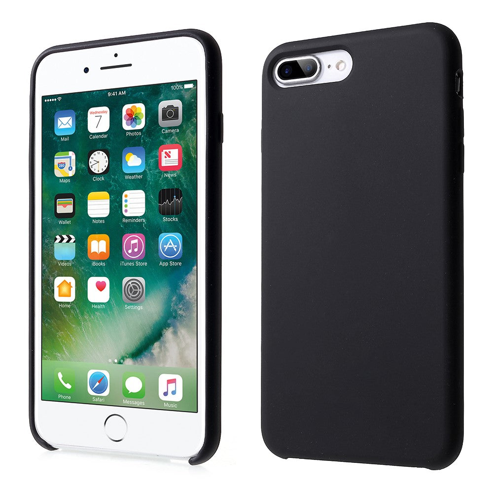 For iPhone 8 Plus / 7 Plus 5.5 inch Solid Silicone Phone Cover