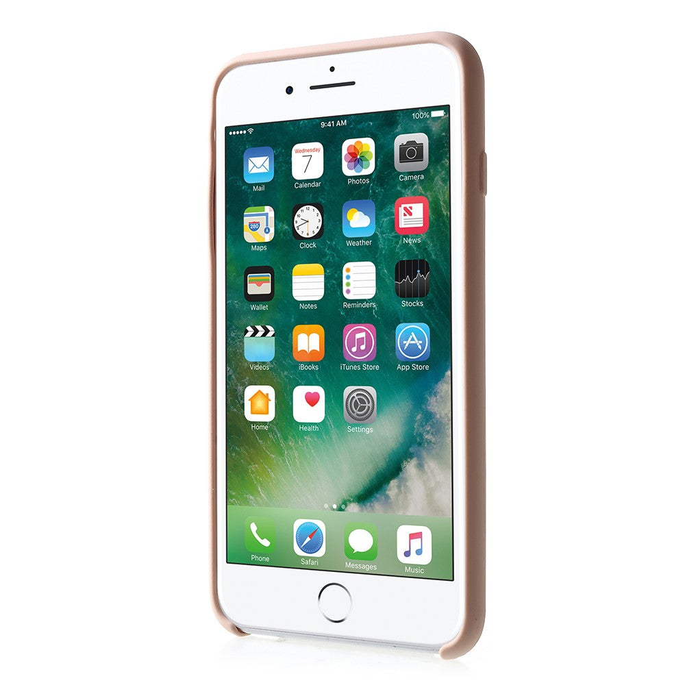 For iPhone 8 Plus / 7 Plus 5.5 inch Solid Silicone Phone Cover