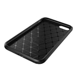Beetle Series Carbon Fiber TPU Protection Cellphone Case for iPhone 7 / 8 / SE (2020) / SE (2022)
