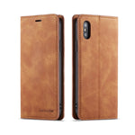 FORWENW Fantasy Series Silky Touch Leather Wallet Case for iPhone XS Max 6.5 inch