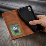 FORWENW Fantasy Series Silky Touch Leather Wallet Case for iPhone XS Max 6.5 inch