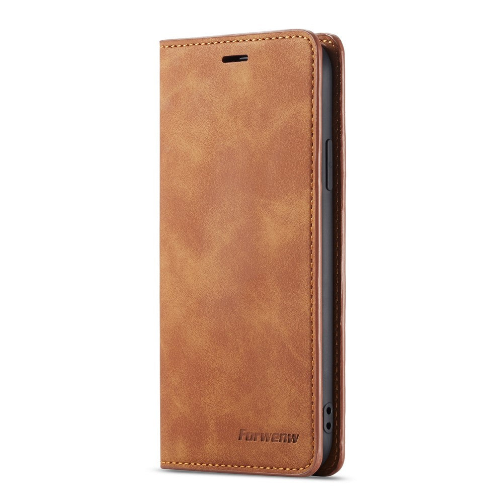 FORWENW Fantasy Series Silky Touch Leather Wallet Case for iPhone XS Max 6.5 inch