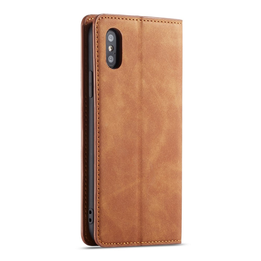 FORWENW Fantasy Series Silky Touch Leather Wallet Case for iPhone XS Max 6.5 inch