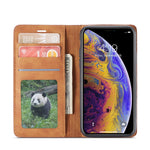 FORWENW Fantasy Series Silky Touch Leather Wallet Case for iPhone XS Max 6.5 inch