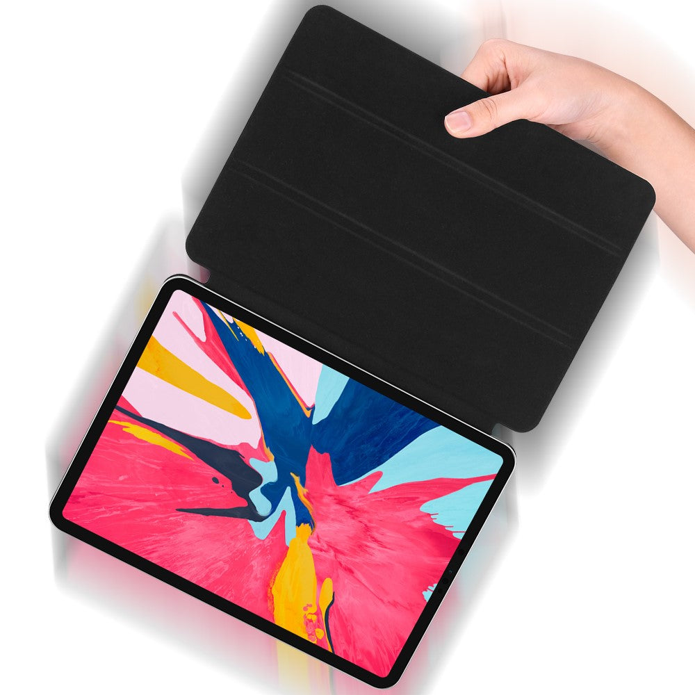 Tablet med cover til iPad Air 11 (2026) / (2025) / (2024) / Air (2022) / (2020) / Pro 11 tommer (2018), magnetisk tiltrækning, tredobbelt smart-læderetui