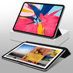 Tablet med cover til iPad Air 11 (2026) / (2025) / (2024) / Air (2022) / (2020) / Pro 11 tommer (2018), magnetisk tiltrækning, tredobbelt smart-læderetui